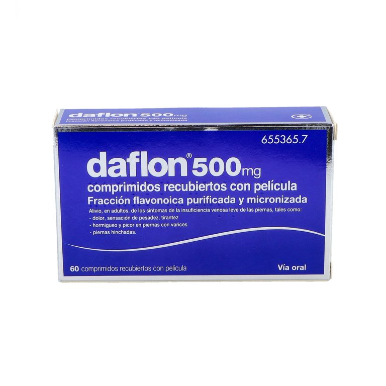 Daflon 500mg. 60 comprimidos