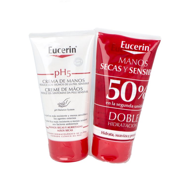 Eucerin Pack Crema de Manos Ph5 2 Unidades