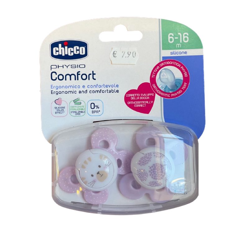 CHICCO CHUPETE COMFORT SILICONA 6-16M