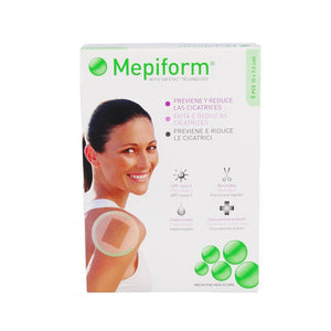 MEPIFORM CICATRICES SILICONA 5X7,5 5 UD