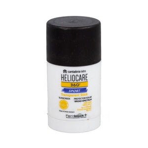 Heliocare 360º Sport Transparent Stick SPF50+ 25gr