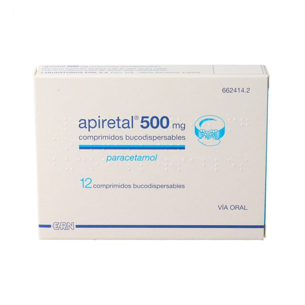 APIRETAL 500 MG 12 COMP BCDP