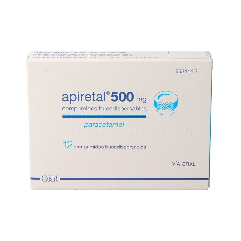 APIRETAL 500 MG 12 COMP BCDP