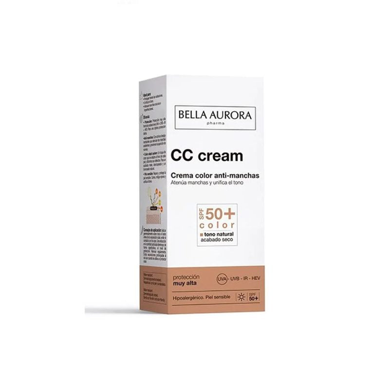 Bella Aurora Crema Solar Con Color SPF50 30ml