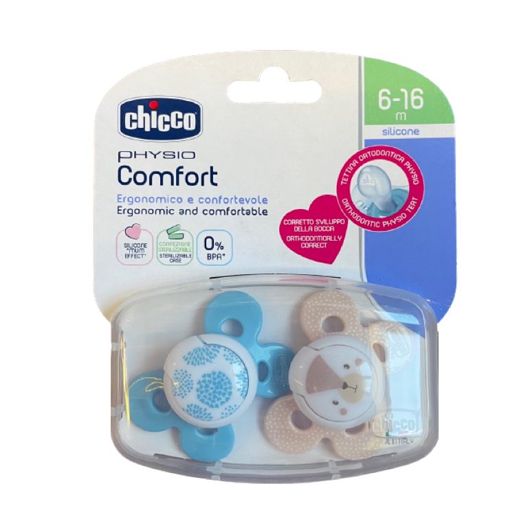 CHICCO CHUPETE COMFORT SILICONA 6-16M