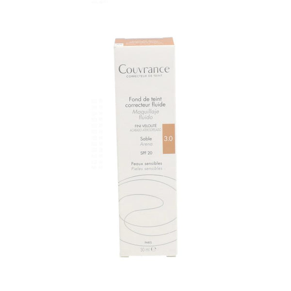 Avène Couvrance Base de maquillaje fluida correctora Arena 3.0 30ml