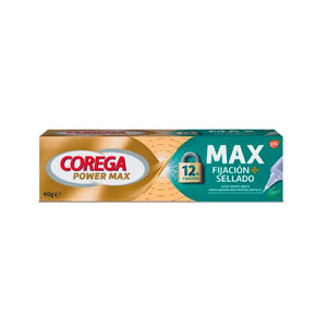 COREGA MAX FIJACIÓN + SELLADO (SABOR MENTA) 40G