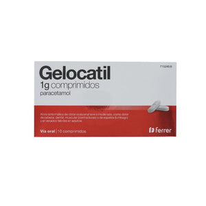 Gelocatil 1G 10 tablets