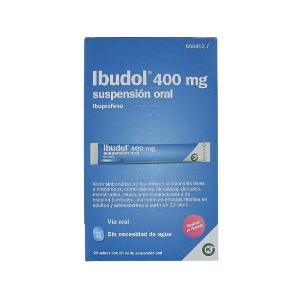 Ibudol 400mg 20 Sobres