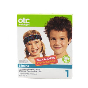 OTC ANTIPIOJOS PACK 1,5% LOCIÓN Y CHAMPÚ